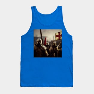 Knights Templar in The Holy Land Tank Top